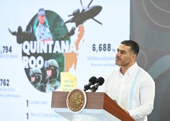 Golpea estrategia de seguridad al crimen en Quintana Roo: 3,800 detenidos y 6.6 toneladas de droga aseguradas