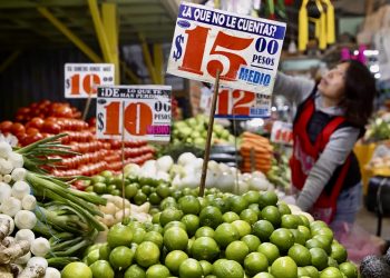 Inflación baja a 3.10%, su menor nivel en meses por caída de frutas y verduras
