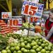 Inflación baja a 3.10%, su menor nivel en meses por caída de frutas y verduras