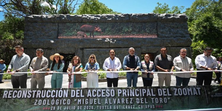 Renace el ZooMAT: destina Eduardo Ramírez más de 43 mdp para modernizar el principal santuario de fauna de Chiapas 