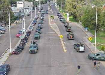 Más de 400 militares y guardias nacionales refuerzan la seguridad en Zacatecas