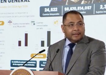 UIF congela 24 mil 622 cuentas y 8 mil 670 mdp para golpear finanzas del crimen