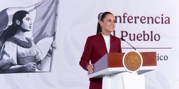 Sheinbaum rechaza llamar “escuelas militarizadas” a planteles privados y defiende protección de la niñez