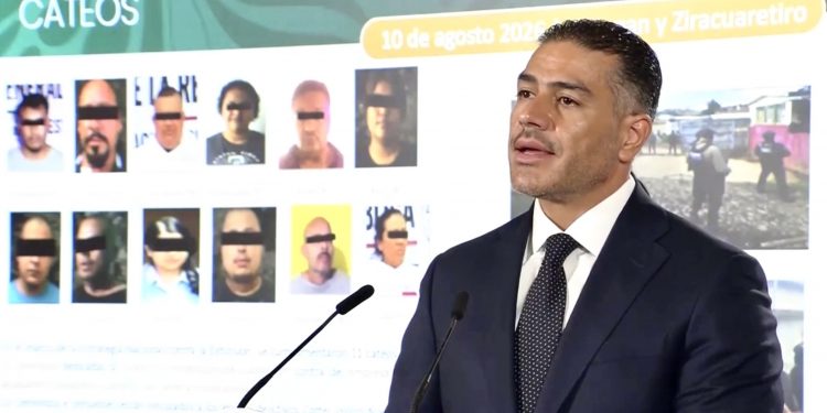 Golpea gobierno federal red de extorsión en Michoacán; suma 950 detenidos