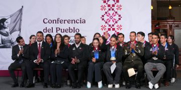 Sheinbaum destaca récord histórico de medallas en Juegos Centroamericanos y reconoce sacrificio de atletas mexicanos