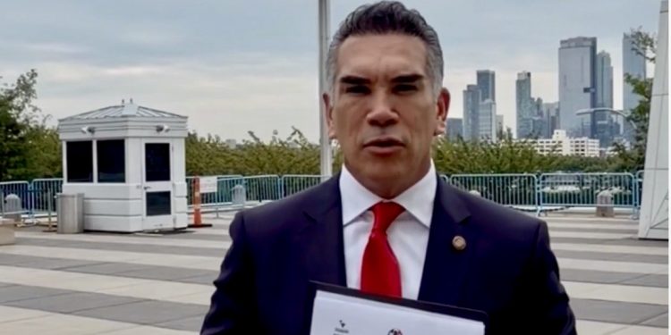 Alito Moreno lleva a la ONU denuncia contra Morena por presuntas violaciones a derechos y libertades