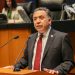 Inzunza anuncia su regreso al Senado el 30 de agosto y rechaza vínculo con retorno de Rocha Moya
