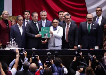 Entrega Rosa Icela el Segundo Informe de Sheinbaum en San Lázaro; Congreso declara cumplida obligación constitucional 