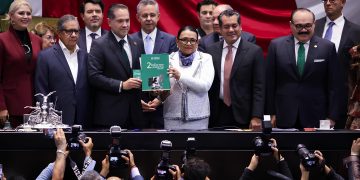 Entrega Rosa Icela el Segundo Informe de Sheinbaum en San Lázaro; Congreso declara cumplida obligación constitucional 