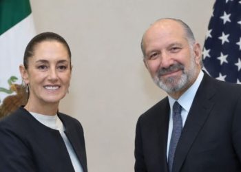 Por clima, reunión de Sheinbaum con Lutnick será vía zoom