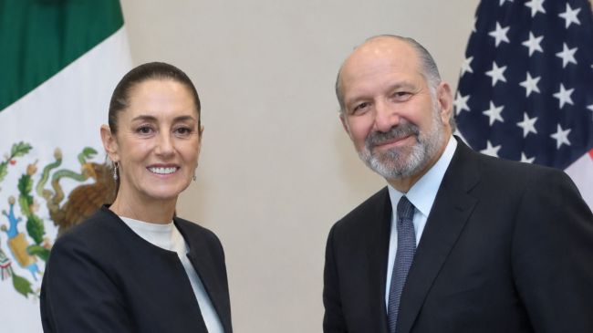 Por clima, reunión de Sheinbaum con Lutnick será vía zoom