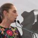 Sheinbaum: “Sólo el pueblo de México puede determinar su destino”; anuncia tren México-Pachuca para 2027