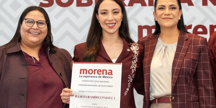 Morena cierra filas con Julieta Ramírez rumbo a la elección de 2027