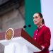 “México no se doblega, no se arrodilla y nunca se vende”: Sheinbaum