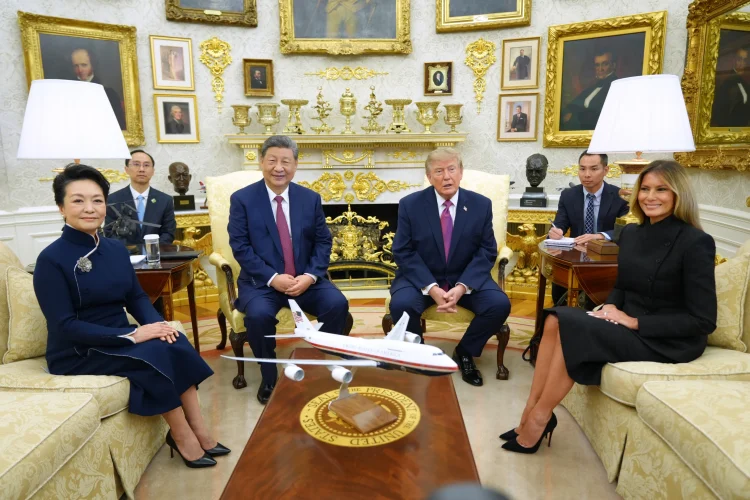 Trump recibe a Xi Jinping en Washington; buscan contener tensiones entre EU y China