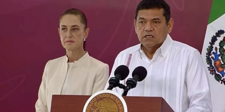 May recibe a Sheinbaum y resalta apoyos sociales y respaldo a productores de cacao