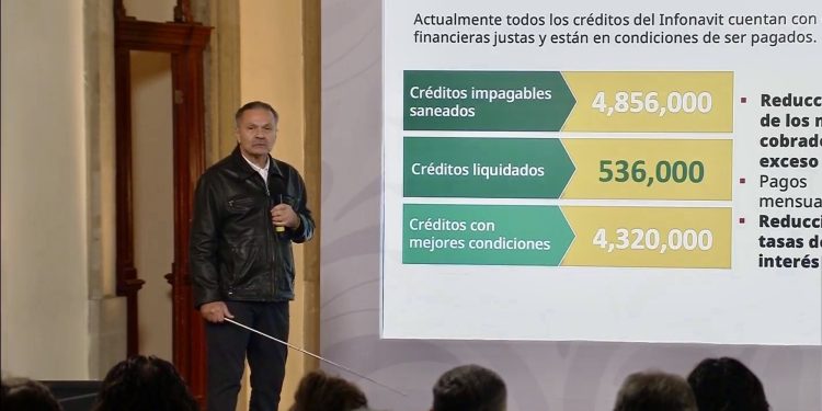 Infonavit reestructura 4.8 millones de créditos impagables y reduce cartera vencida; va por 1.2 millones de viviendas
