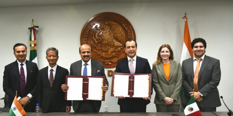 México e India inician negociaciones para un acuerdo comercial; buscan ampliar inversiones y exportaciones