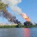 Controlan conato de incendio en instalación de Pemex en Dos Bocas