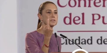 Sheinbaum niega dinero del crimen organizado en su campaña y exige pruebas