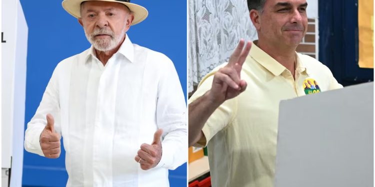 Brasil va a segunda vuelta: Flávio Bolsonaro y Lula se disputarán la Presidencia 