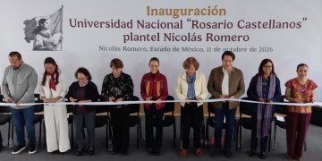 Sheinbaum anuncia beca Gertrudis Bocanegra para universitarios de Nicolás Romero; apoyará gastos de transporte 