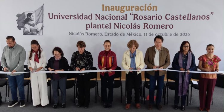 Sheinbaum anuncia beca Gertrudis Bocanegra para universitarios de Nicolás Romero; apoyará gastos de transporte 