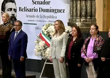 Senado conmemora el 113 aniversario luctuoso de Belisario Domínguez