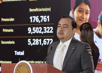 Becas para 22 millones de estudiantes, la meta del gobierno de Sheinbaum para 2026